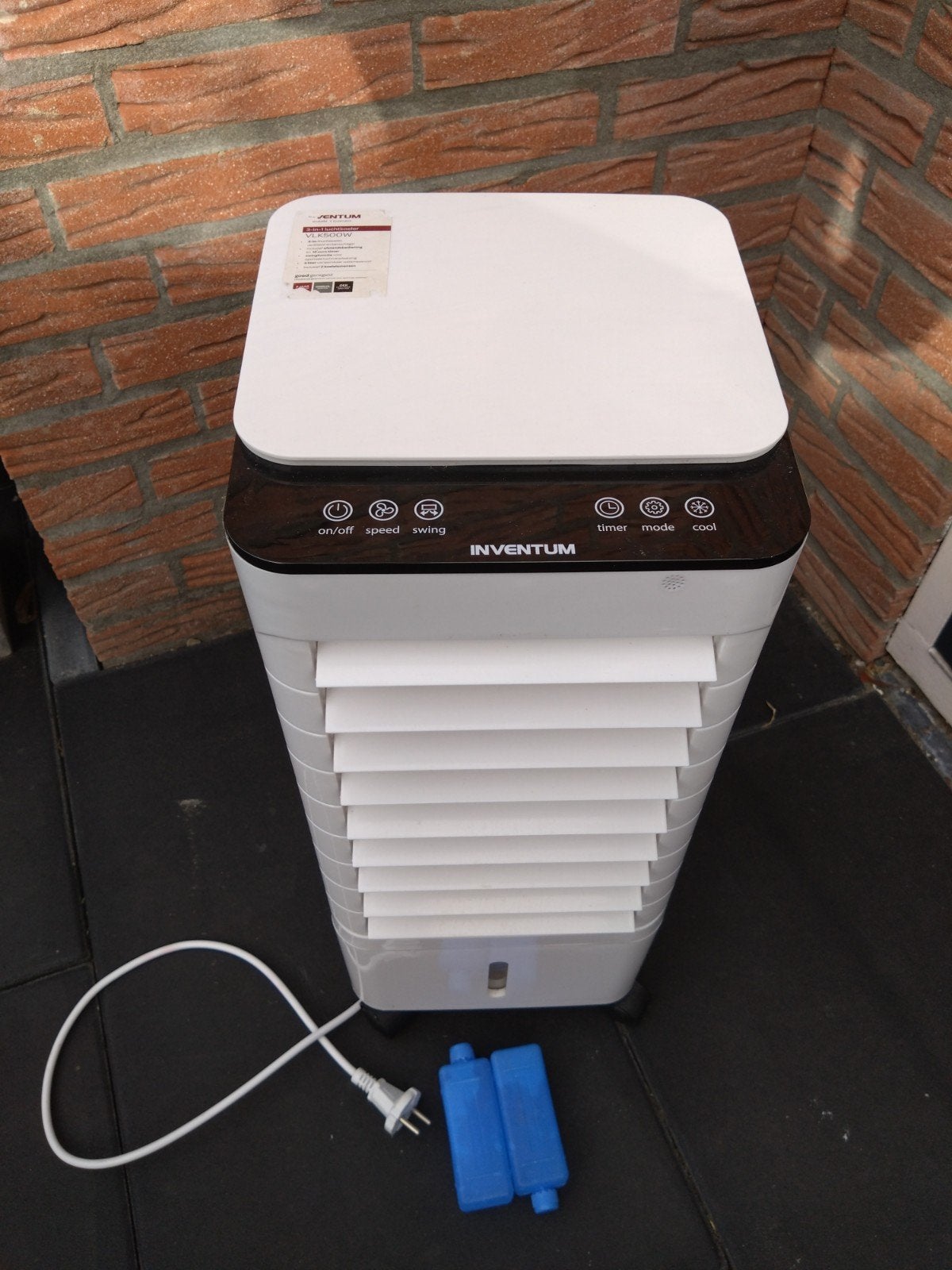 Inventum Mobiele Airco met Koelfunctie en Timer, Witgoed en Apparatuur, Airco's, Ophalen, Gebruikt, Minder dan 60 m³, Timer