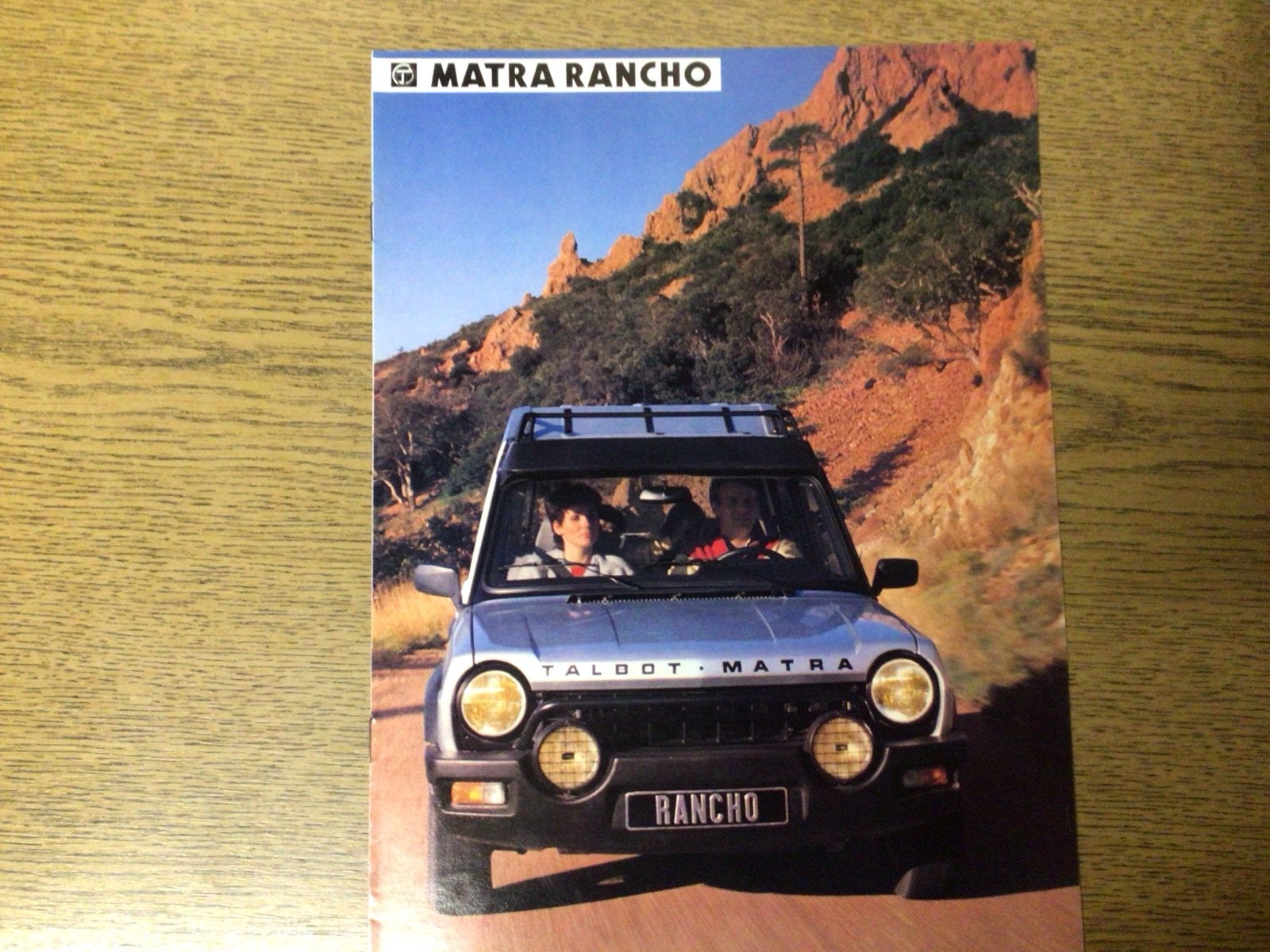 Talbot Matra Rancho brochure. Origineel, jaren 1980, Ophalen of Verzenden, Zo goed als nieuw, Overige merken