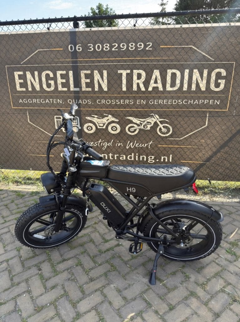 Fatbike H9 2026 hydraulische remmen alarm gashandel nieuw