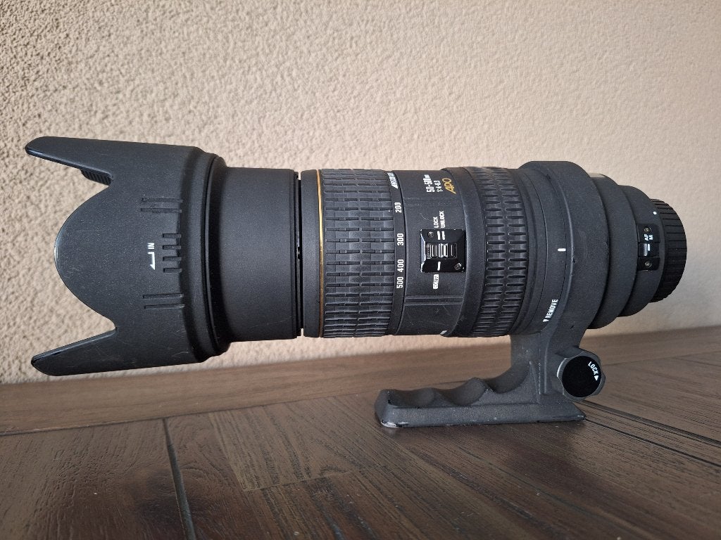 sigma 50-500mm1:4-6.3 APO-HSM Canon EF, Ophalen, Gebruikt, Sigma, Telelens