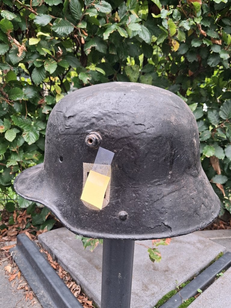 Duitse helm ww1, Verzamelen, Ophalen of Verzenden, Landmacht, Duitsland, Helm of Baret