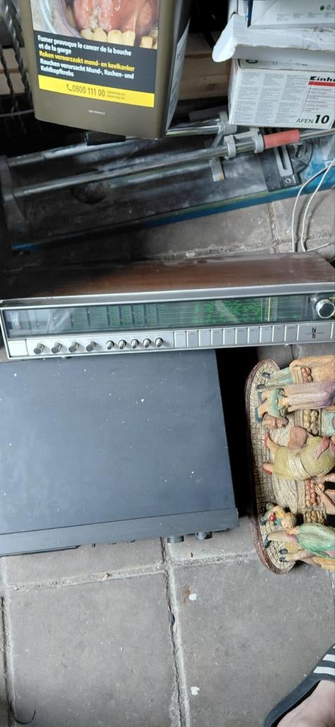 Vintage Radio Receiver - Werkend zonder boxen, Ophalen of Verzenden, Gebruikt, Radio