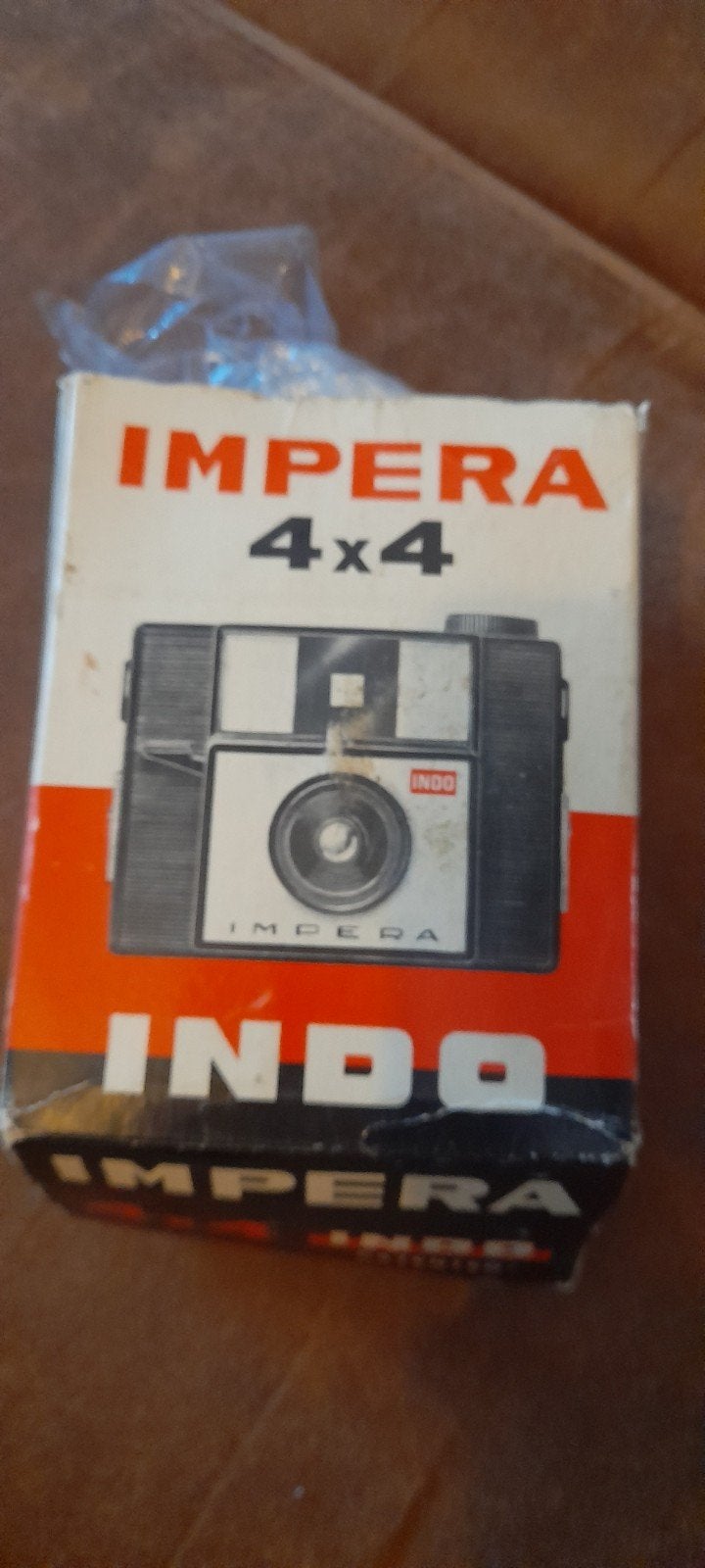 Vintage Impera Indo 4x4 camera - Nieuw in doos, Audio, Tv en Foto, Ophalen of Verzenden, Nieuw, Compact, Overige Merken