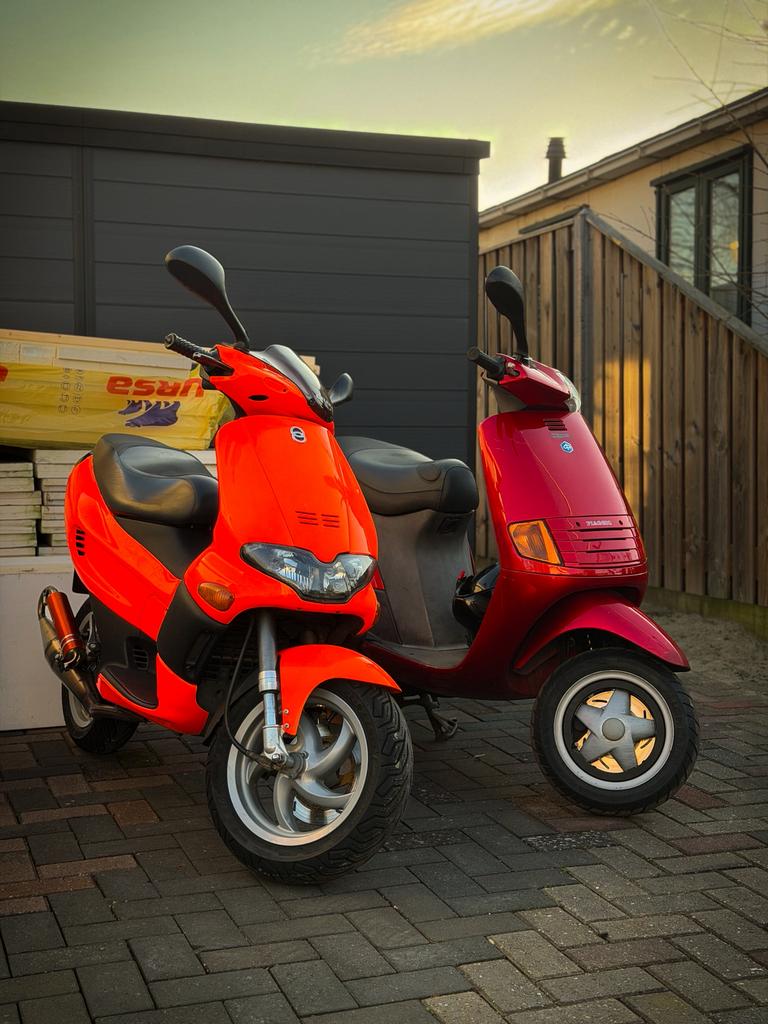 Piaggio Skipper A1, Ophalen, Tweetakt, Gebruikt, Overige modellen
