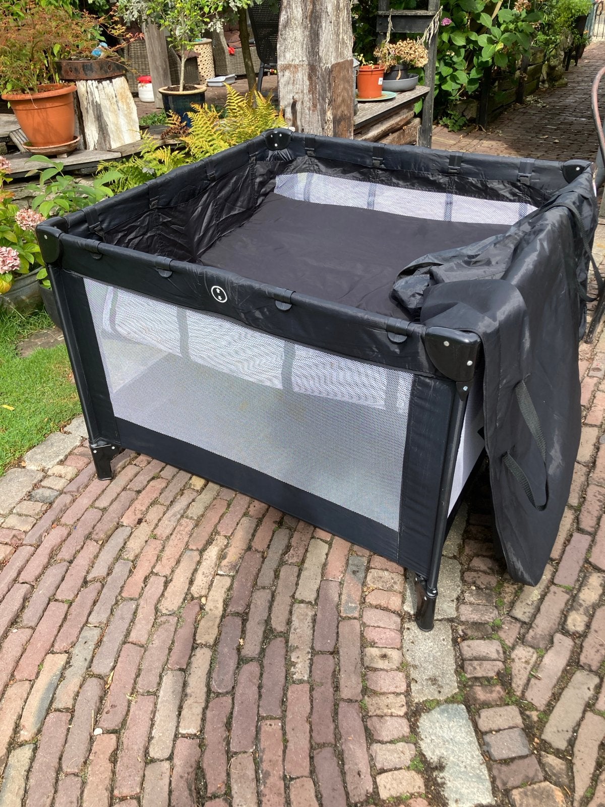 Mamaloes campingbed  of box tweeling - veilig en inklapbaar, Ophalen, Gebruikt, Reisbedje