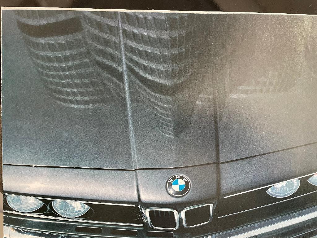 Folder van BMW modellen gedrukt feb. 1984, Ophalen of Verzenden, Nieuw, BMW
