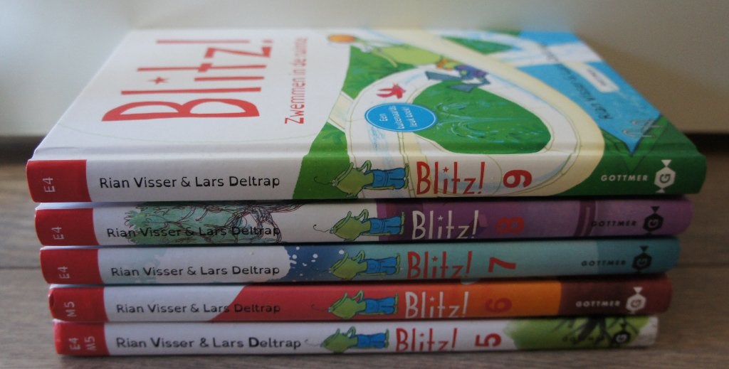 Blitz! 5 t/m 9, Ophalen of Verzenden, Zo goed als nieuw, Rian Visser & Lars Deltrap, Fictie algemeen