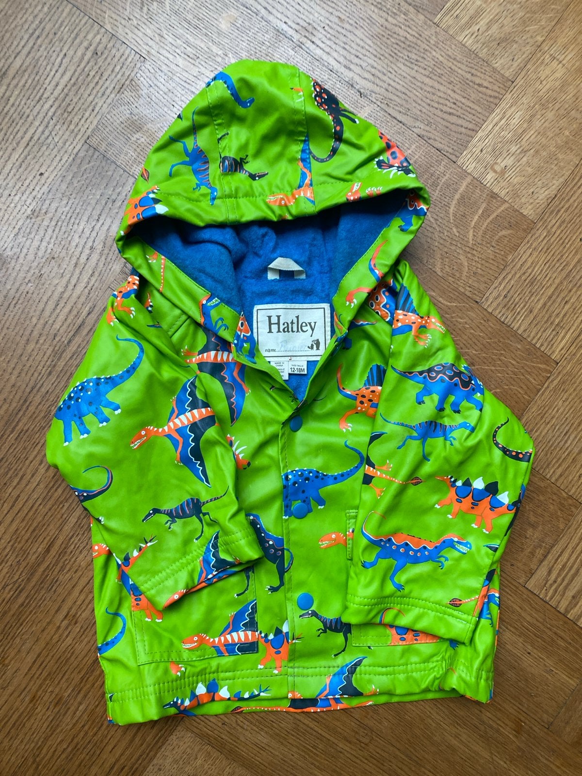 Hatley regenjas 12-18 maanden, zo goed als nieuw, Ophalen of Verzenden, Zo goed als nieuw, Jongen of Meisje