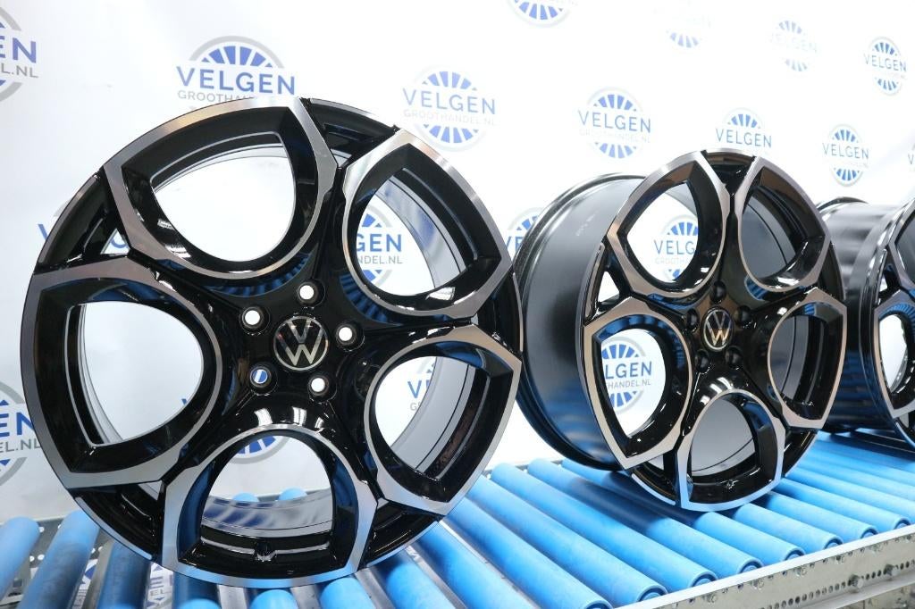 19 inch velgen origineel VW golf 8 R-Line Queenstown 5x112, 19 inch, Velg(en), -, -