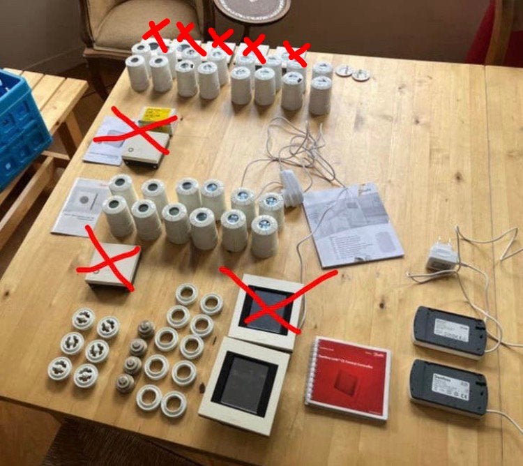 Danfoss Link CC Wifi CV Systeem, Thermostaat, Gebruikt, Minder dan 30 cm, Minder dan 60 cm