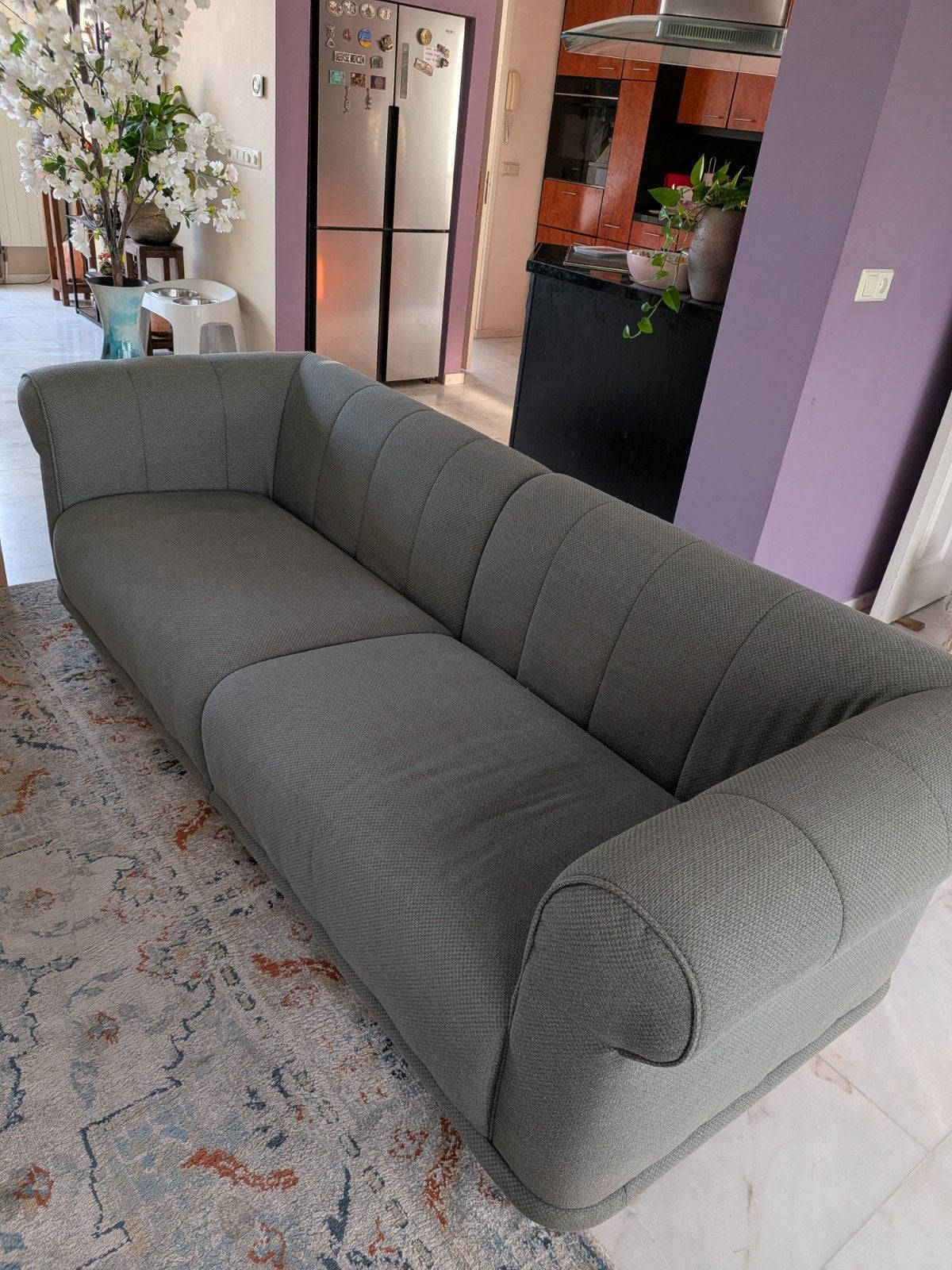 Ikea Viskafors bank en loveseat ALS NIEUW, Ophalen, Zo goed als nieuw, 75 tot 100 cm, Tweepersoons