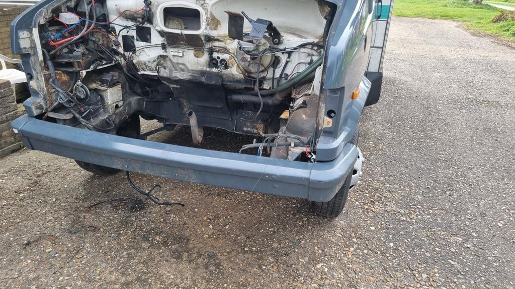 Camper bumper Voorbumper fiat ducato, Ophalen of Verzenden, Zo goed als nieuw