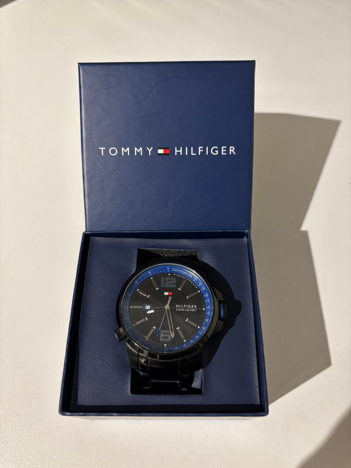 Hilfiger horloge, Sieraden, Tassen en Uiterlijk, Overige merken, Staal, Staal, Verzenden