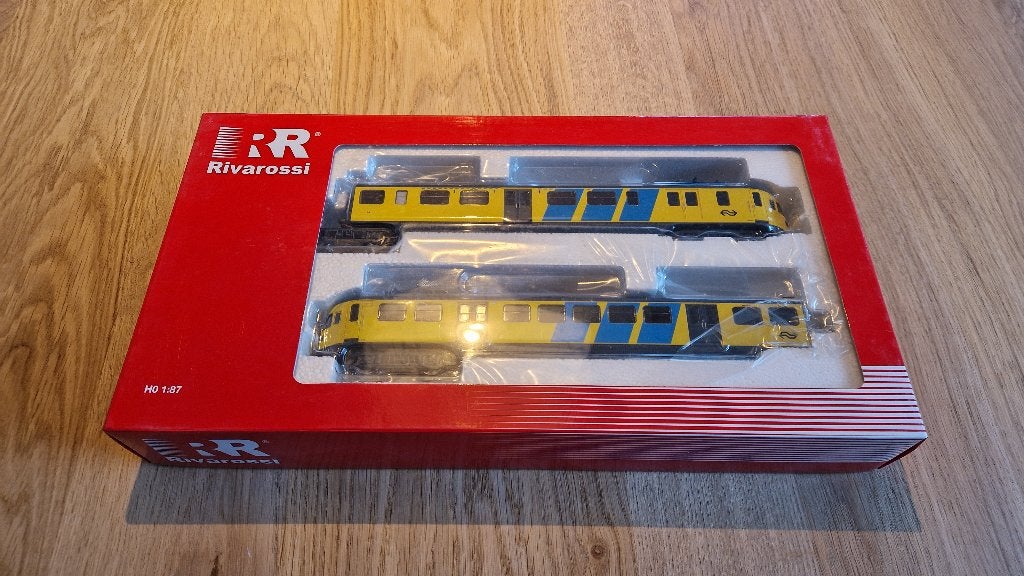 Rivarossi HR2362 – NS Mat '46 "Muizenkop" (AC Digitaal, OVP), Overige merken, Wisselstroom, Treinset, Ophalen of Verzenden