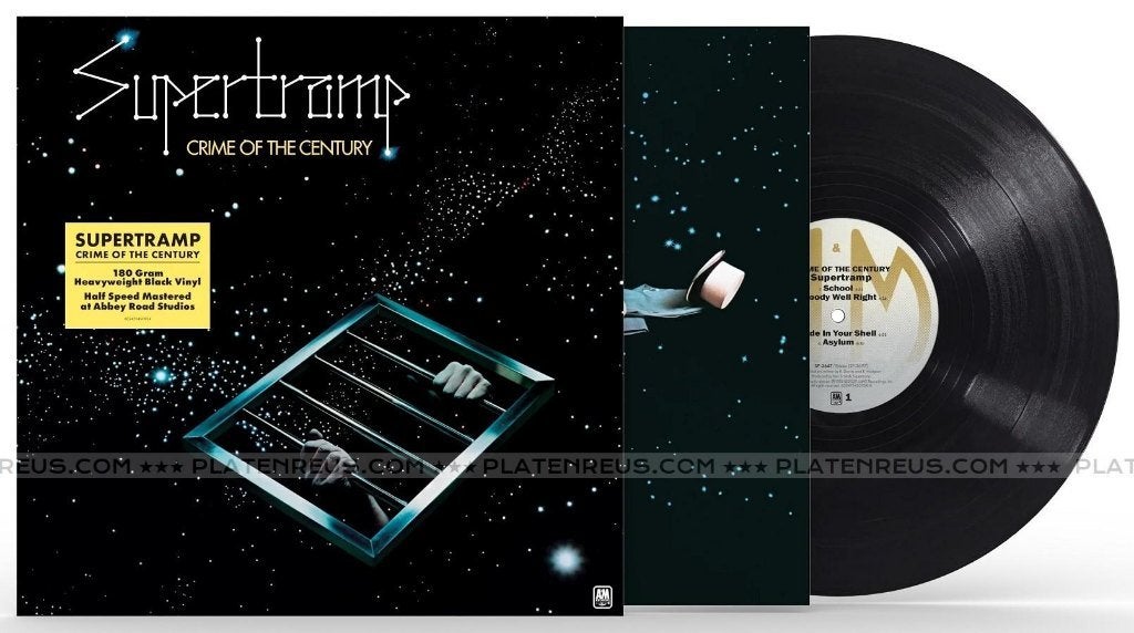 LP Supertramp – Crime Of The Century Nieuw Half Speed Master, LP, Ophalen of Verzenden, Beschermende buitenhoes, 12 inch