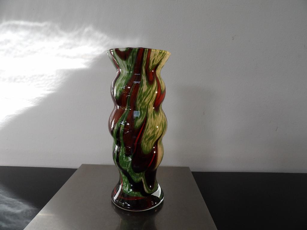 Murano Vaasje Sixties, Carlo Moretti, opaline, Antiek en Kunst, Antiek | Vazen, Ophalen of Verzenden