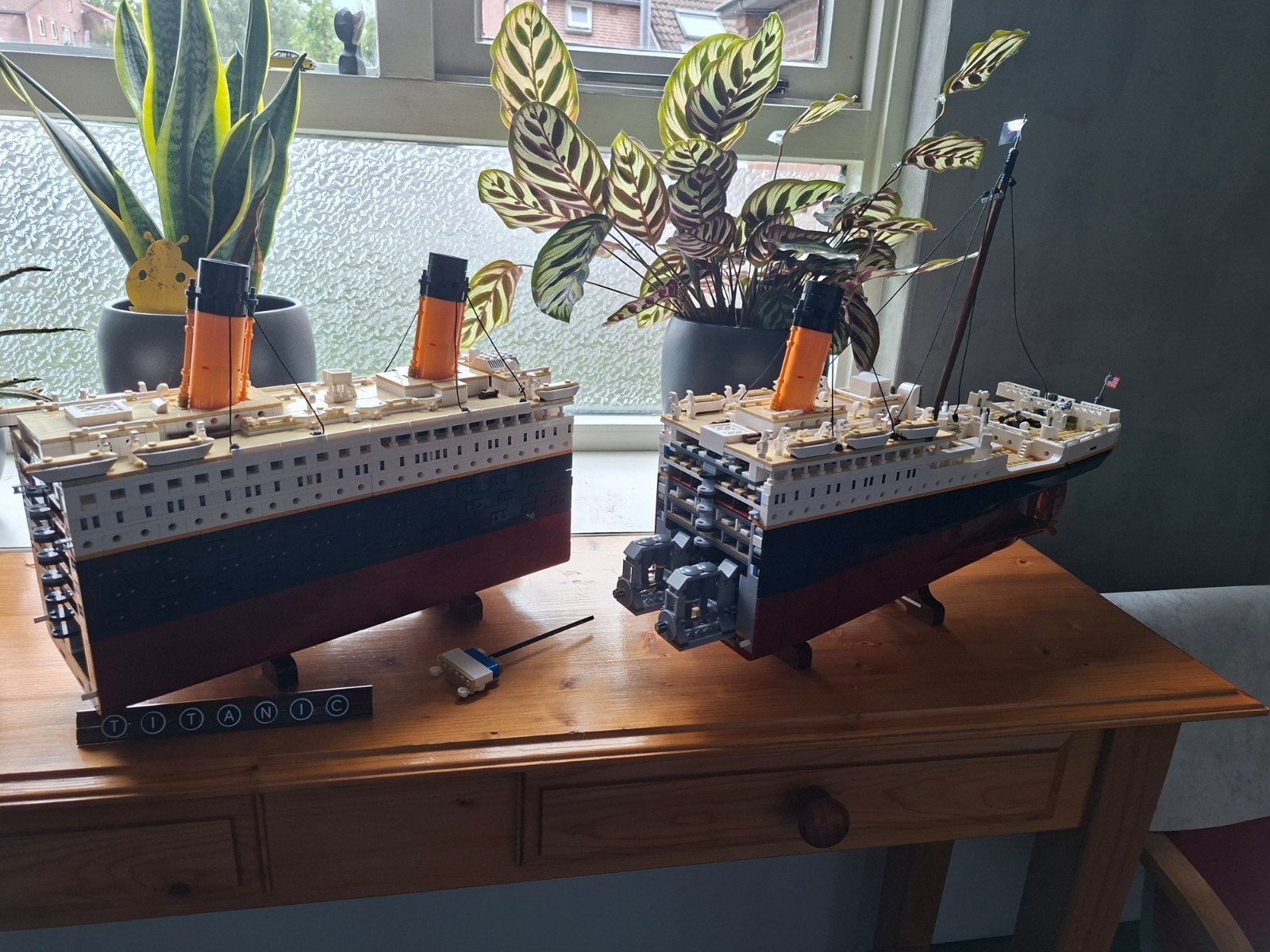 Titanic model - Groot en gedetailleerd schip
