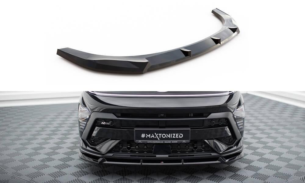 Voorlip sideskirt spoiler diffuser - Hyundai Kona N-Line 22+, Ophalen of Verzenden
