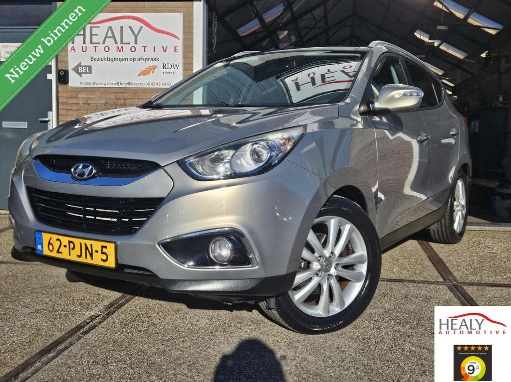 Hyundai ix35 2.0i i-Catcher|1ste eig|Pano|Automaat|Trekhaak, Auto's, Hyundai, Gebruikt, Zwart, 4 cilinders, 163 pk