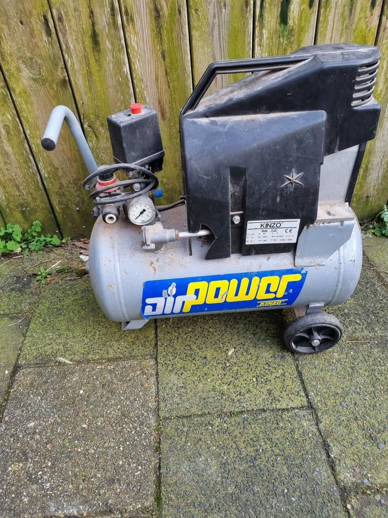 Compressor, Doe-het-zelf en Verbouw, Minder dan 25 liter, Ophalen, Minder dan 200 liter/min