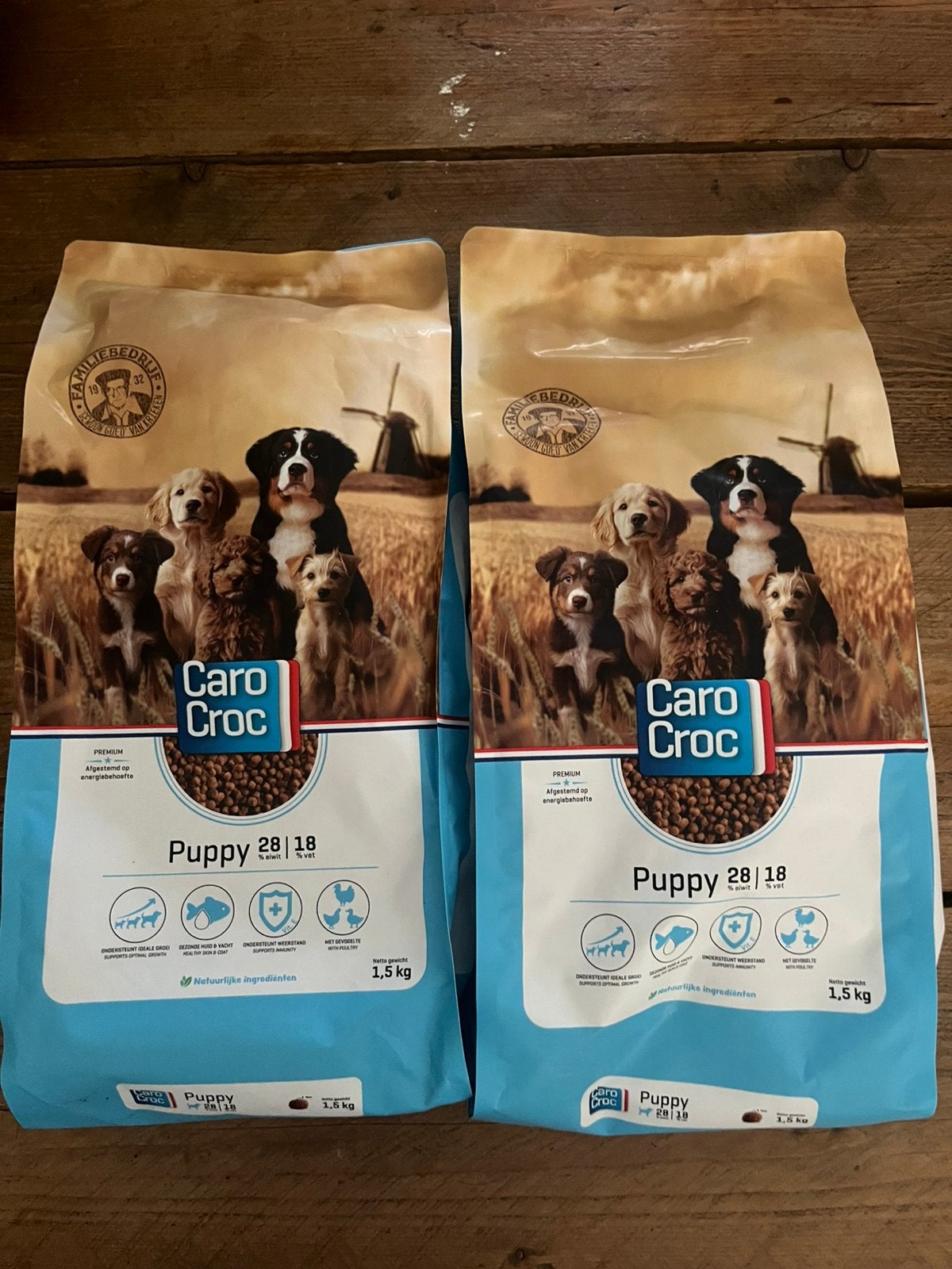 Carocroc puppy brokjes, Dieren en Toebehoren, Dierenvoeding, Ophalen, Hond