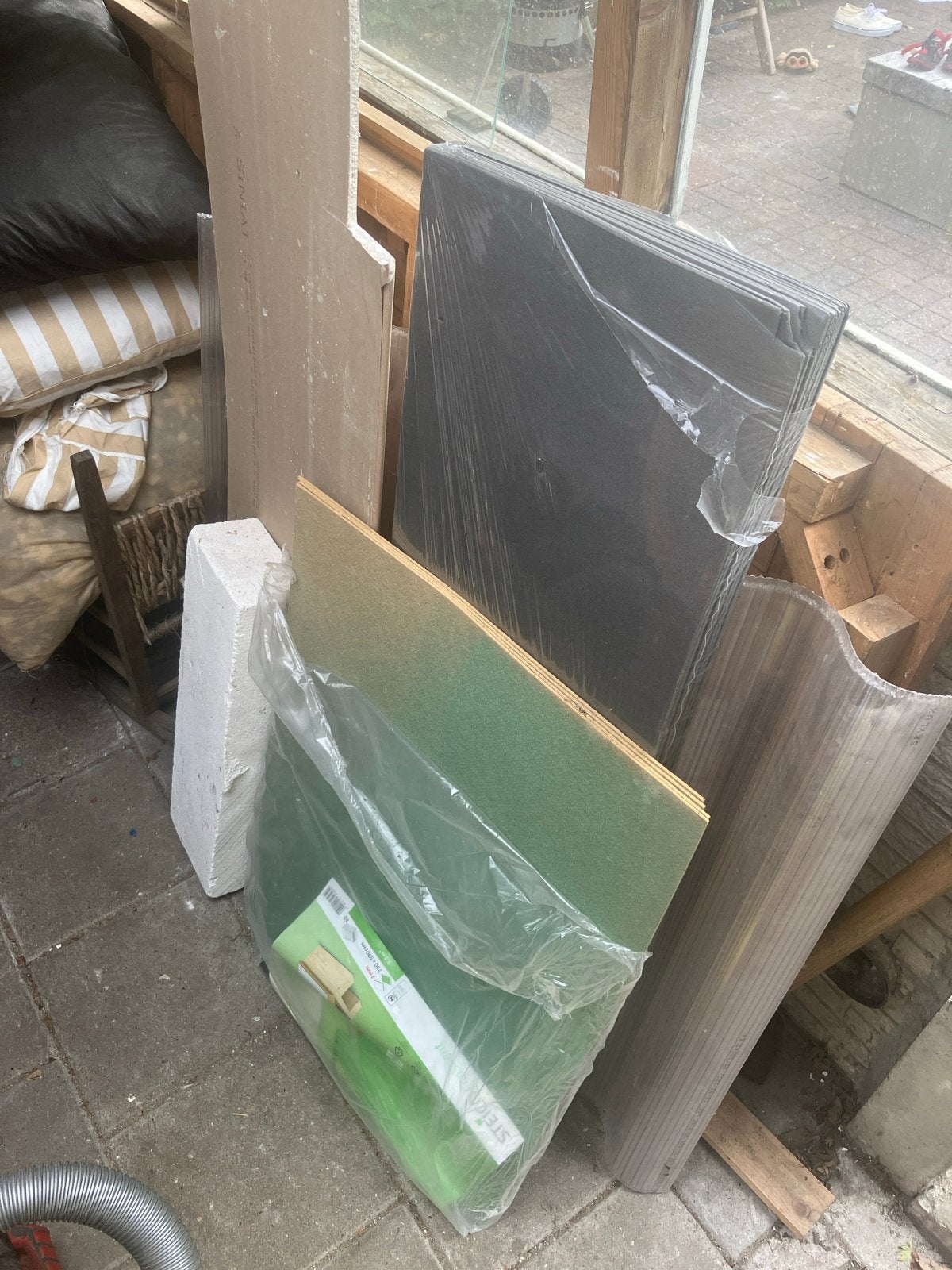 Gratis ondervloer, Ophalen, Gebruikt, Minder dan 25 mm, Plank