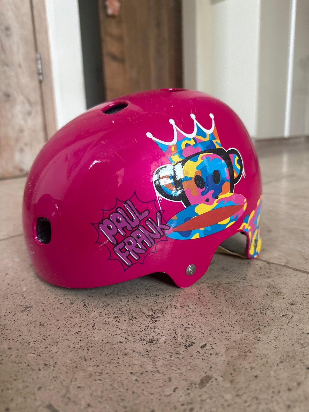 Paul Frank Fietshelm Roze - Maat XS (49-53cm), Ophalen of Verzenden, Gebruikt, XS, Jongen of Meisje
