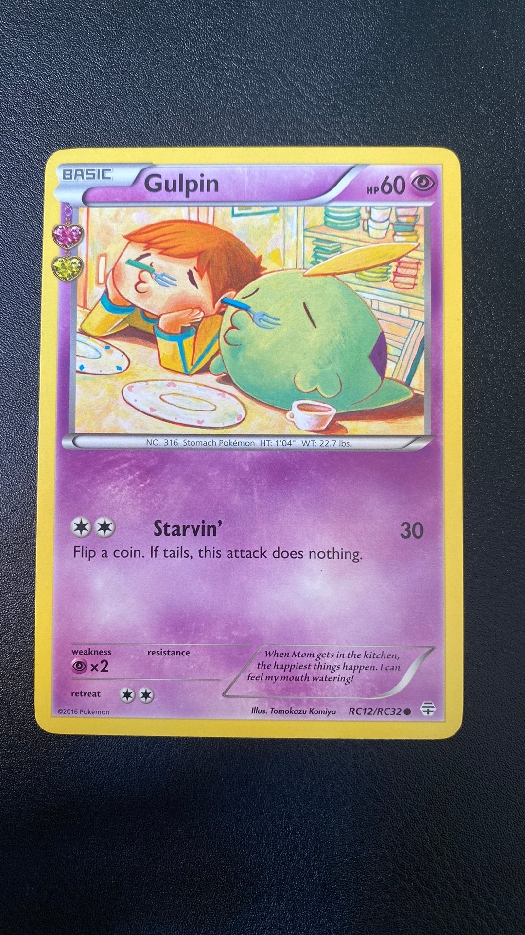 Pokemon gulpin rc12 generations, Ophalen of Verzenden, Gebruikt, Losse kaart