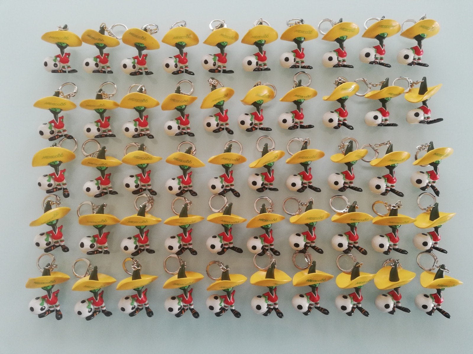 FIFA world cup Mexico 1986 Piqué mascotte sleutelhangers ., Ophalen of Verzenden, Zo goed als nieuw