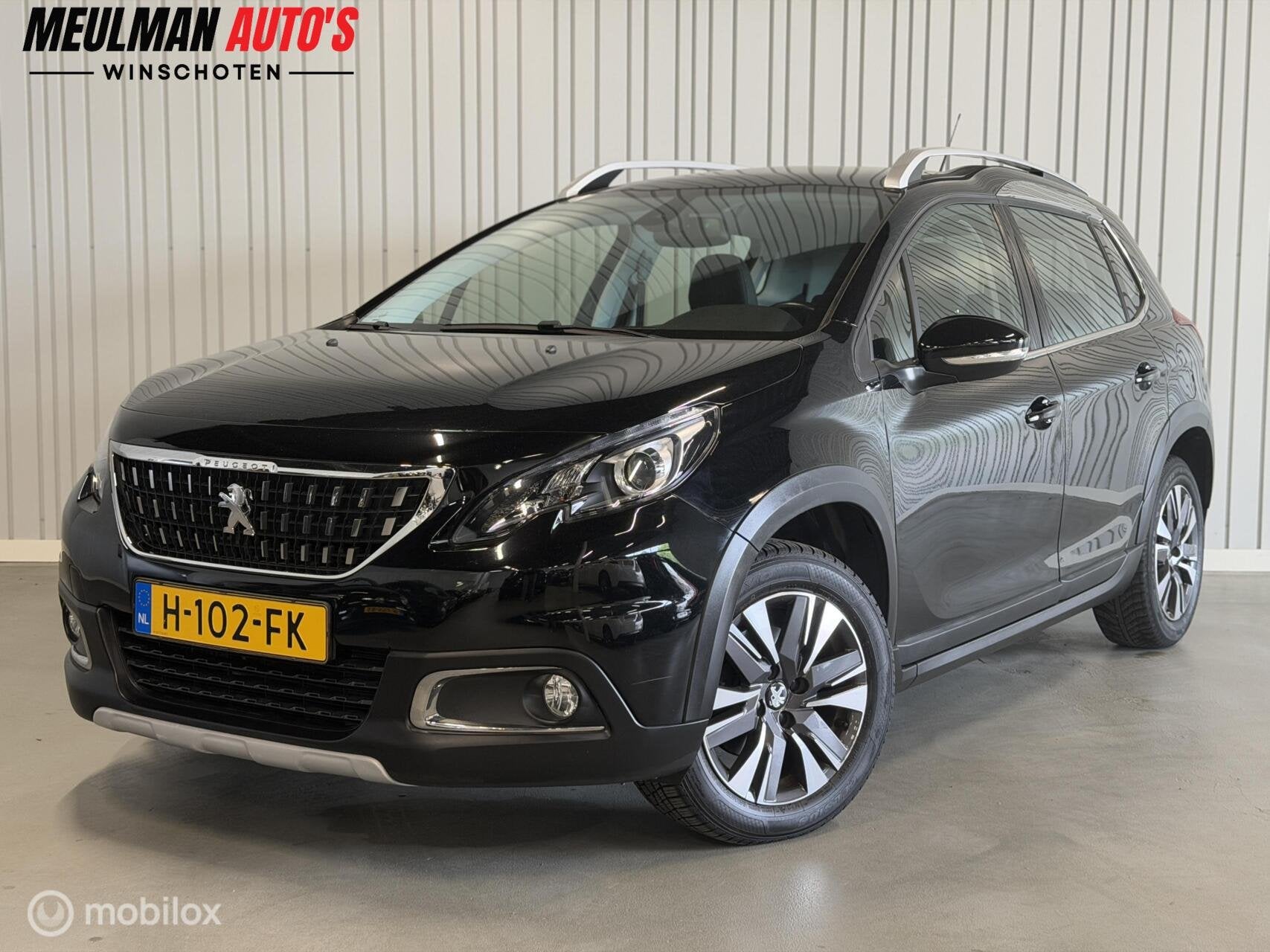 Peugeot 2008 1.2 PureTech GT-Line, Auto's, Euro 6, 1199 cc, 1165 kg, Zwart
