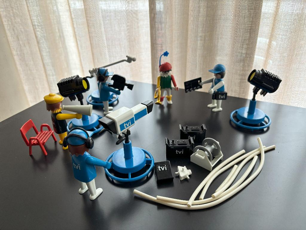 Vintage Playmobil 3531 + 3571 tvi (1979) + andere sets, Ophalen of Verzenden, Gebruikt, Los playmobil
