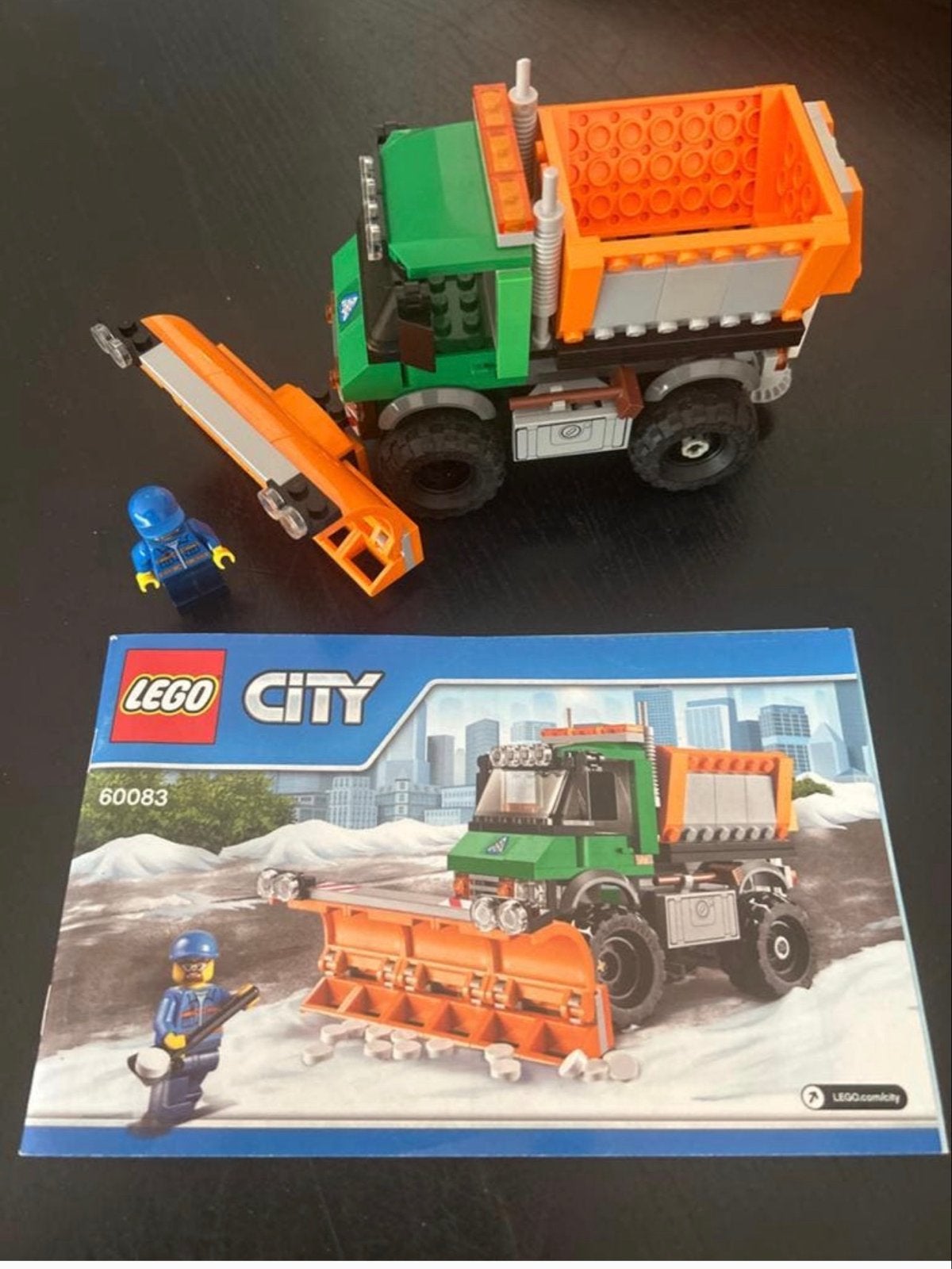 LEGO City 60083 Sneeuwruimer met minifiguur, Kinderen en Baby's, City, Lego, Ophalen of Verzenden, Zo goed als nieuw