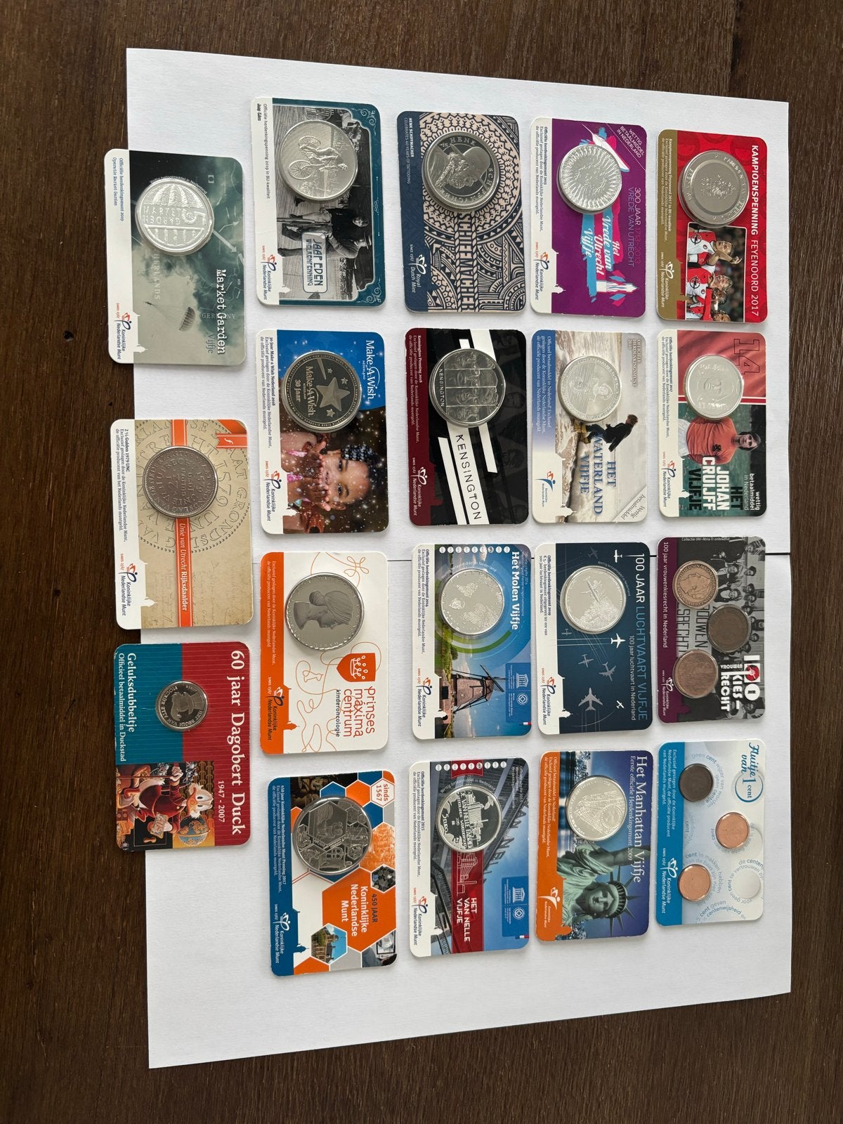 Coincards, Postzegels en Munten, Ophalen of Verzenden, Koningin Beatrix, Euro's
