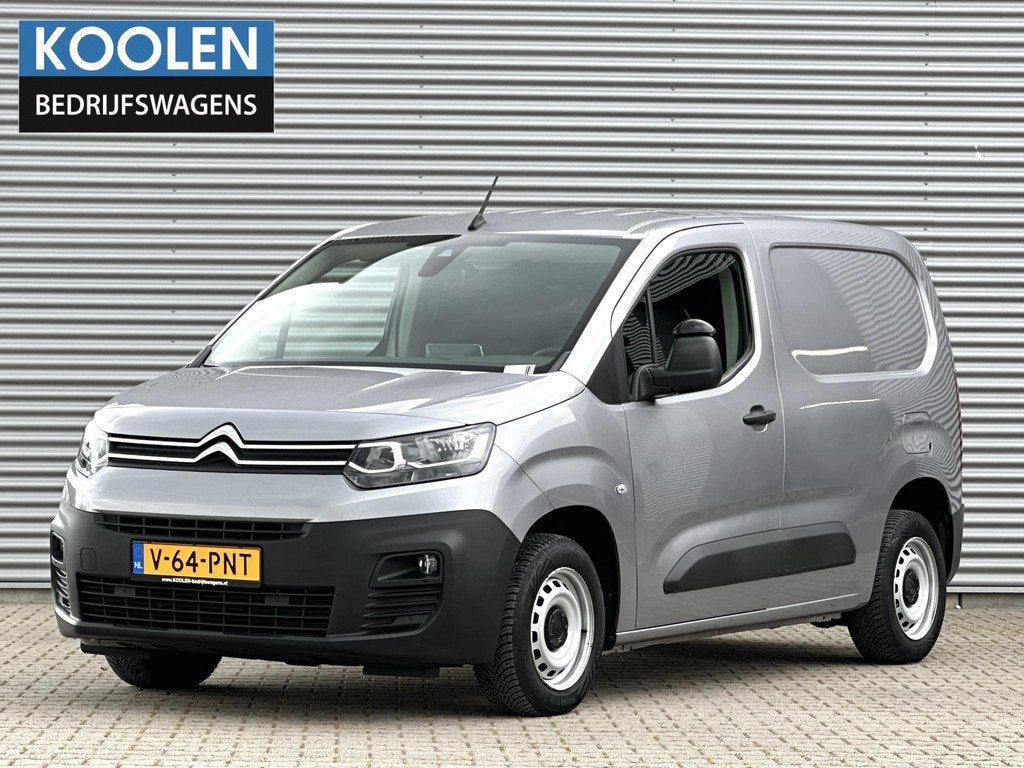 Citroen Berlingo 1.5 BlueHDI Airco|Navi|Cruise MARGE BTW VRI, Auto's, Voorwielaandrijving, Navigatiesysteem, Stof, Gebruikt