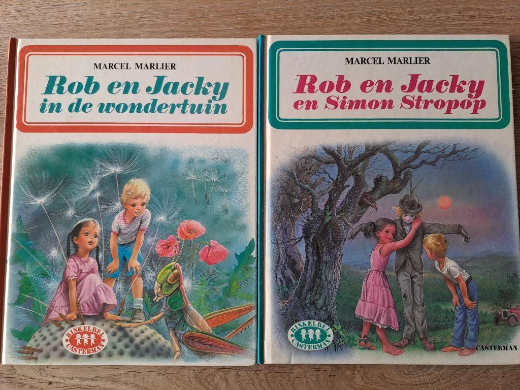 ROB EN JACKY. 2 X. MARCEL MARLIER., Gelezen, Fictie algemeen, Ophalen of Verzenden, Marcel Marlier