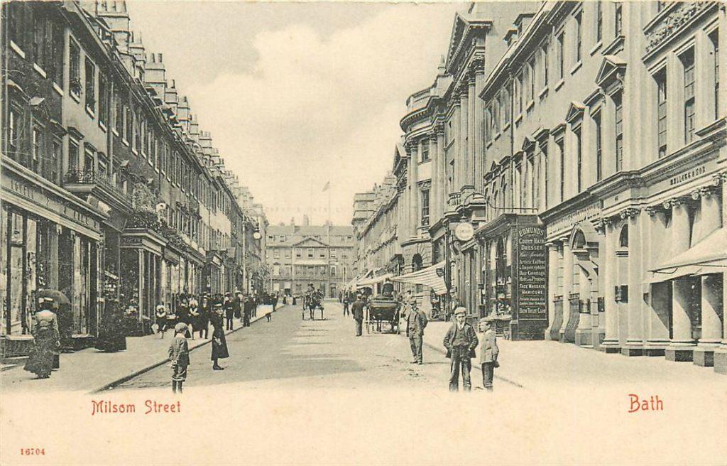 701-279-017 Bath Milsom Street, Verzenden, Voor 1920, Engeland