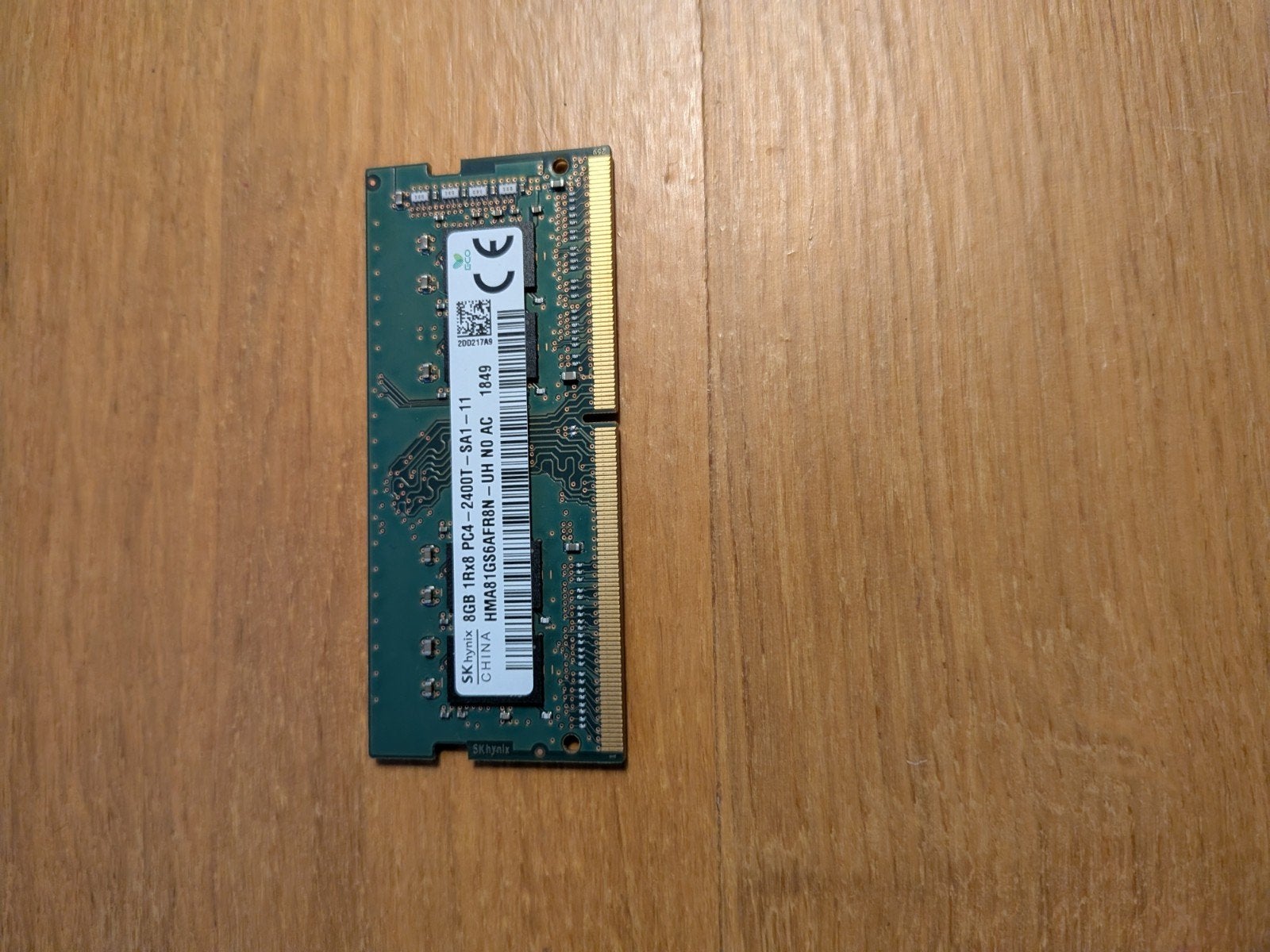 SK Hynix HMA81GS6AFR8N 8GB DDR4 RAM module (2400T) - Laptop, Computers en Software, Verzenden, DDR4, 8 GB, Zo goed als nieuw