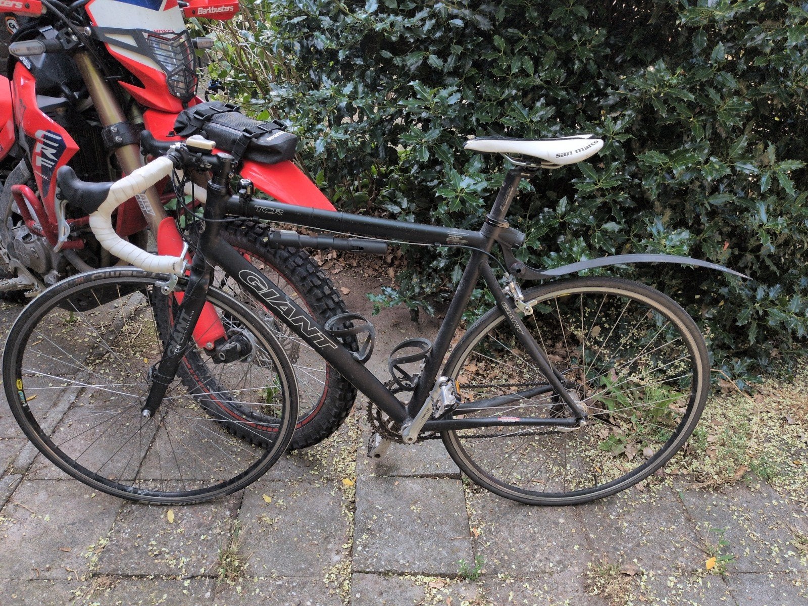 Giant TCR Racefiets - Gebruikt, Fietsen en Brommers, Fietsen | Racefietsen, Ophalen, 28 inch, Gebruikt, Aluminium