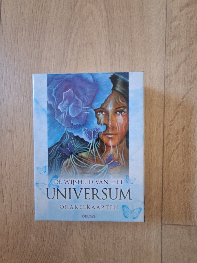 De wijsheid van het universum Orakelkaarten, Ophalen of Verzenden, Zo goed als nieuw, Tarot of Kaarten leggen, Overige typen