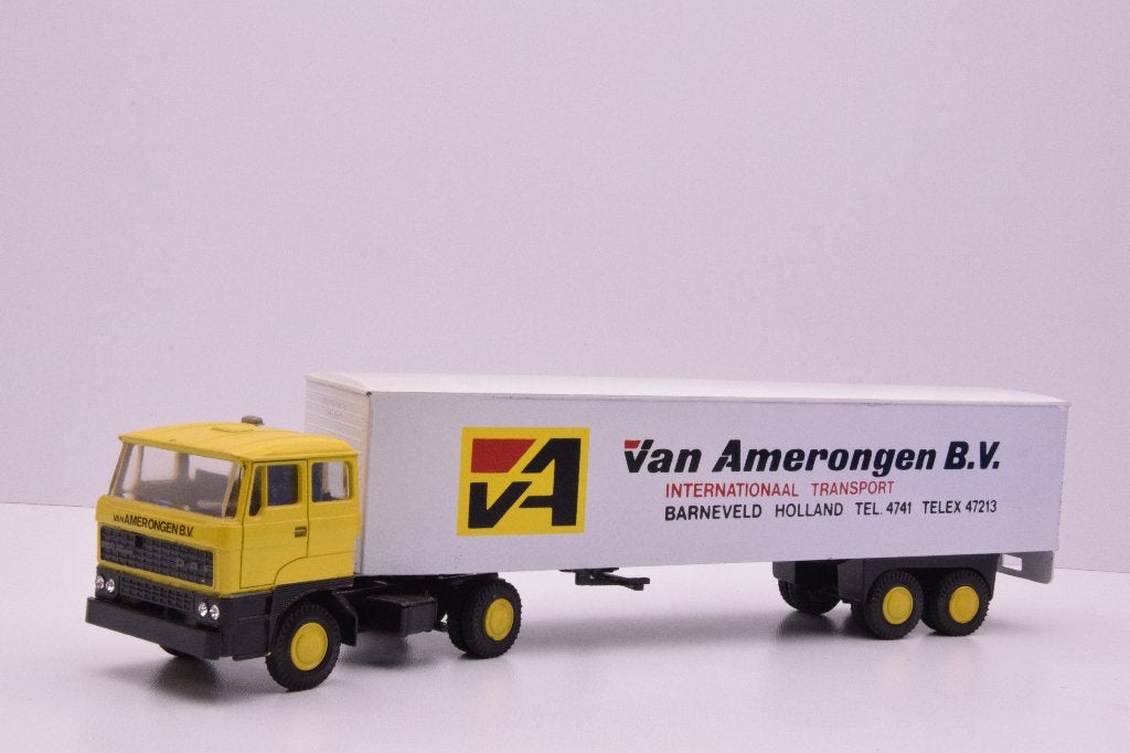 DAF 2800  '' van Amerongen Barneveld ''  Lion Car, Ophalen of Verzenden, Zo goed als nieuw, Bus of Vrachtwagen, Lion Toys