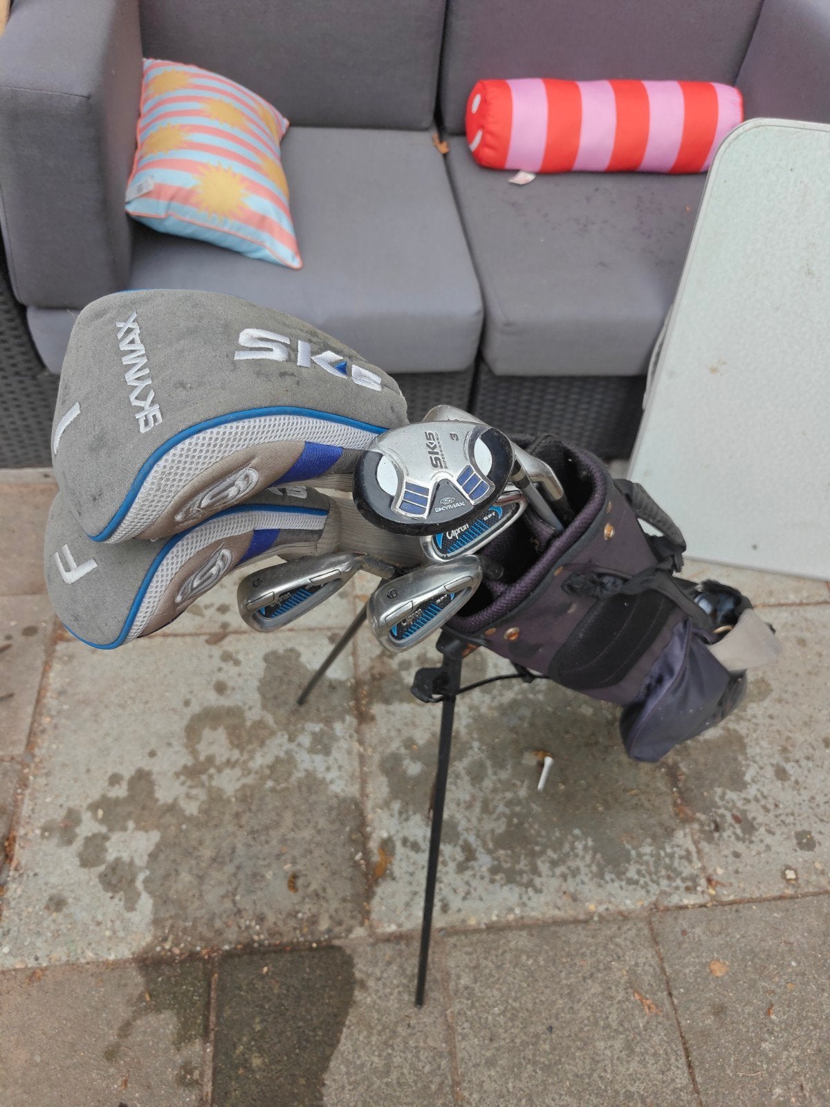 Golfset dames met tas - Skymax, Sport en Fitness, Golf, Ophalen, Gebruikt, Set, Overige merken