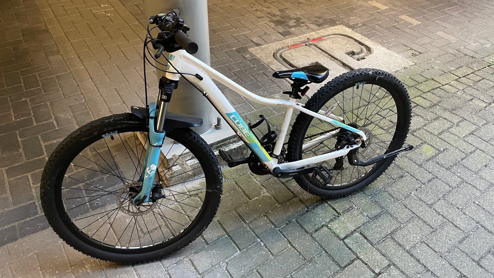 Cube Access 26" mountainbike - 24 versnellingen, schijfremme, Gebruikt, Hardtail, 45 tot 49 cm, Dames