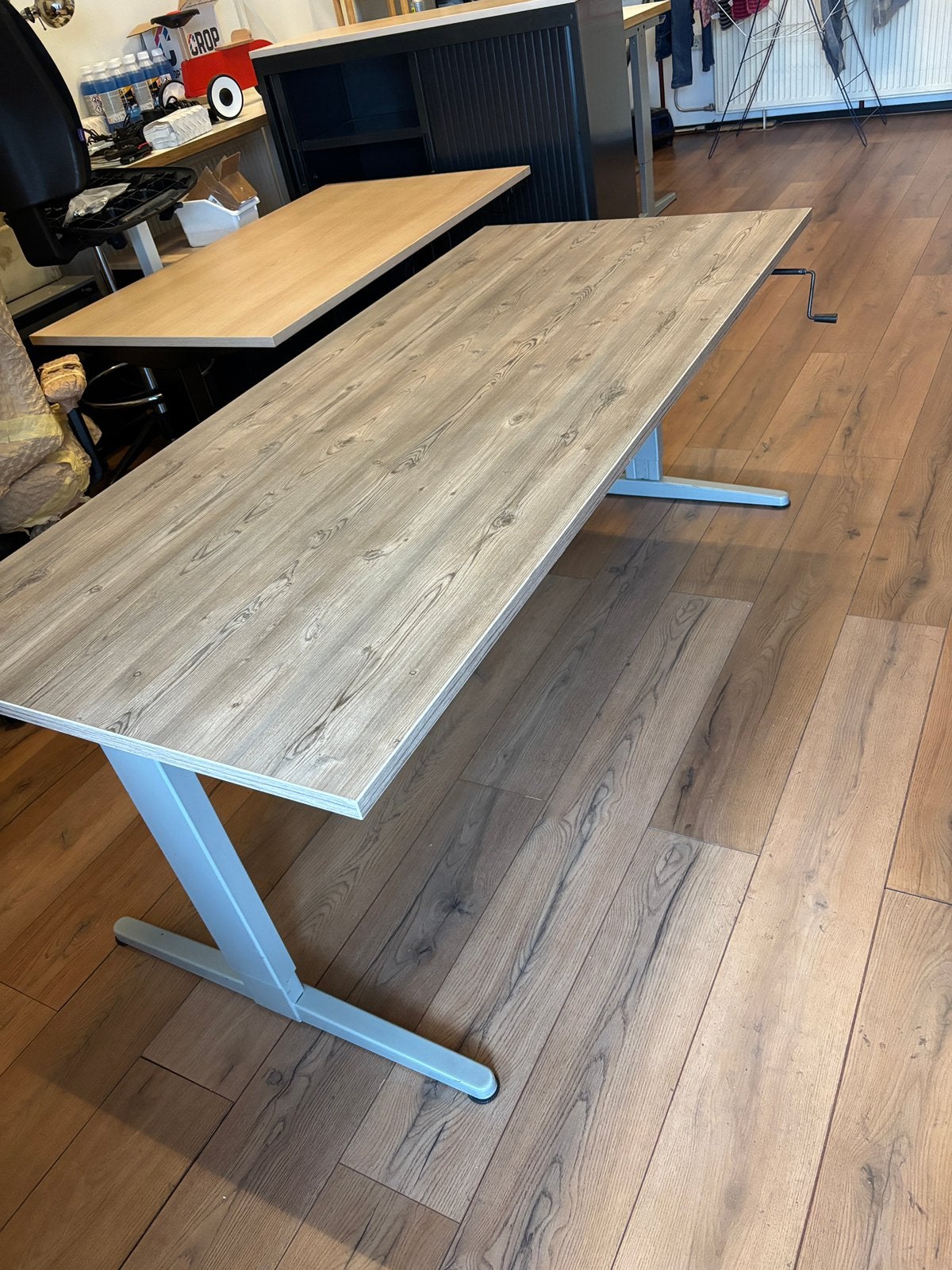 slingerbureau 180x80 cm, Huis en Inrichting, Ophalen, Demontabel, Gebruikt, Hout