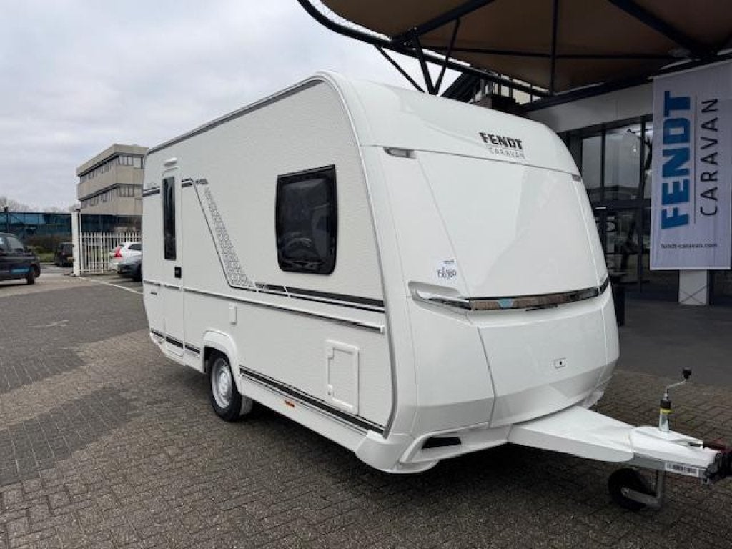 Fendt Bianco Activ 390 FHS 2026 NIEUW BINNEN!!!, Caravans en Kamperen, Schokbreker, Lengtebed, Bedrijf, Treinzit