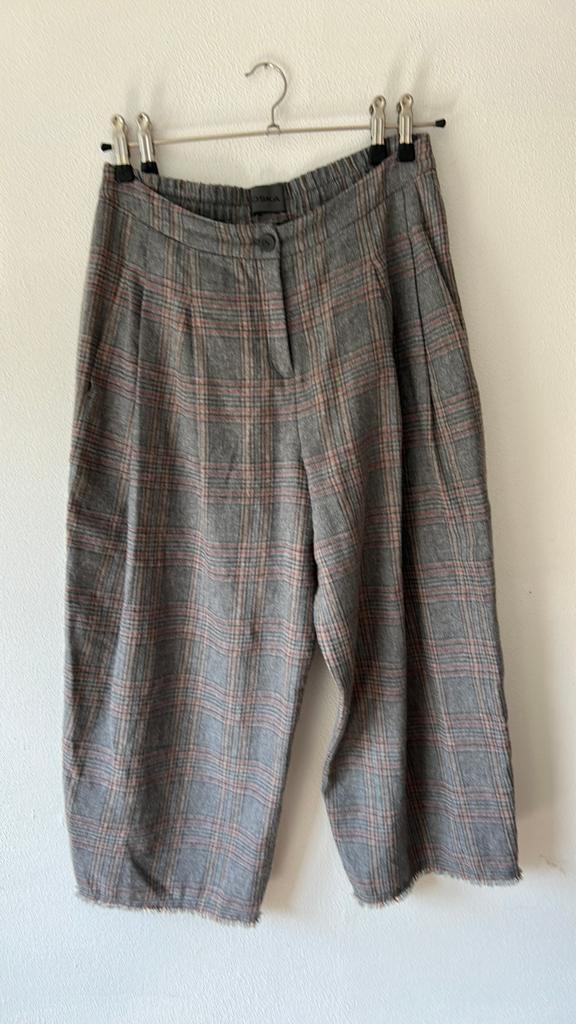 OSKA broek 2 grijze ruit, Kleding | Dames, Ophalen of Verzenden, Zo goed als nieuw, Grijs, Broek of Spijkerbroek