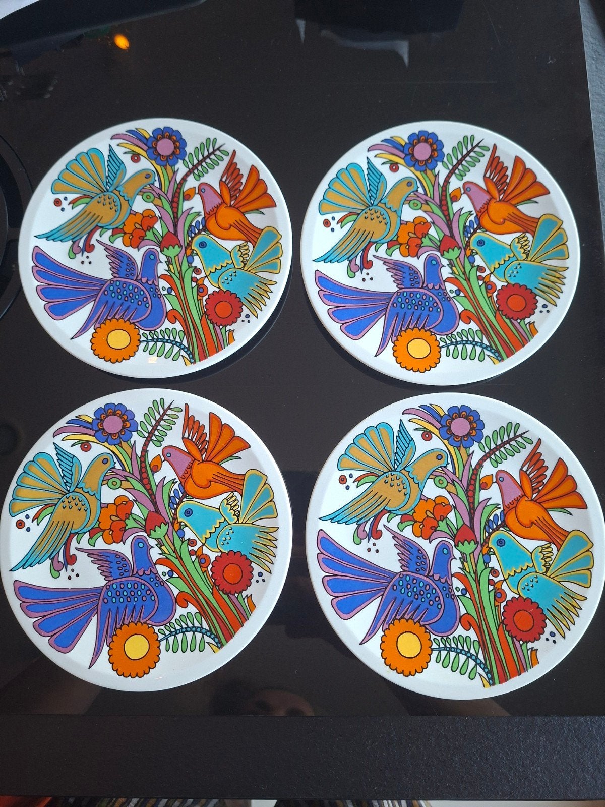 Villeroy & Boch Acapulco porseleinen bordjes - jaren '70, Ophalen of Verzenden
