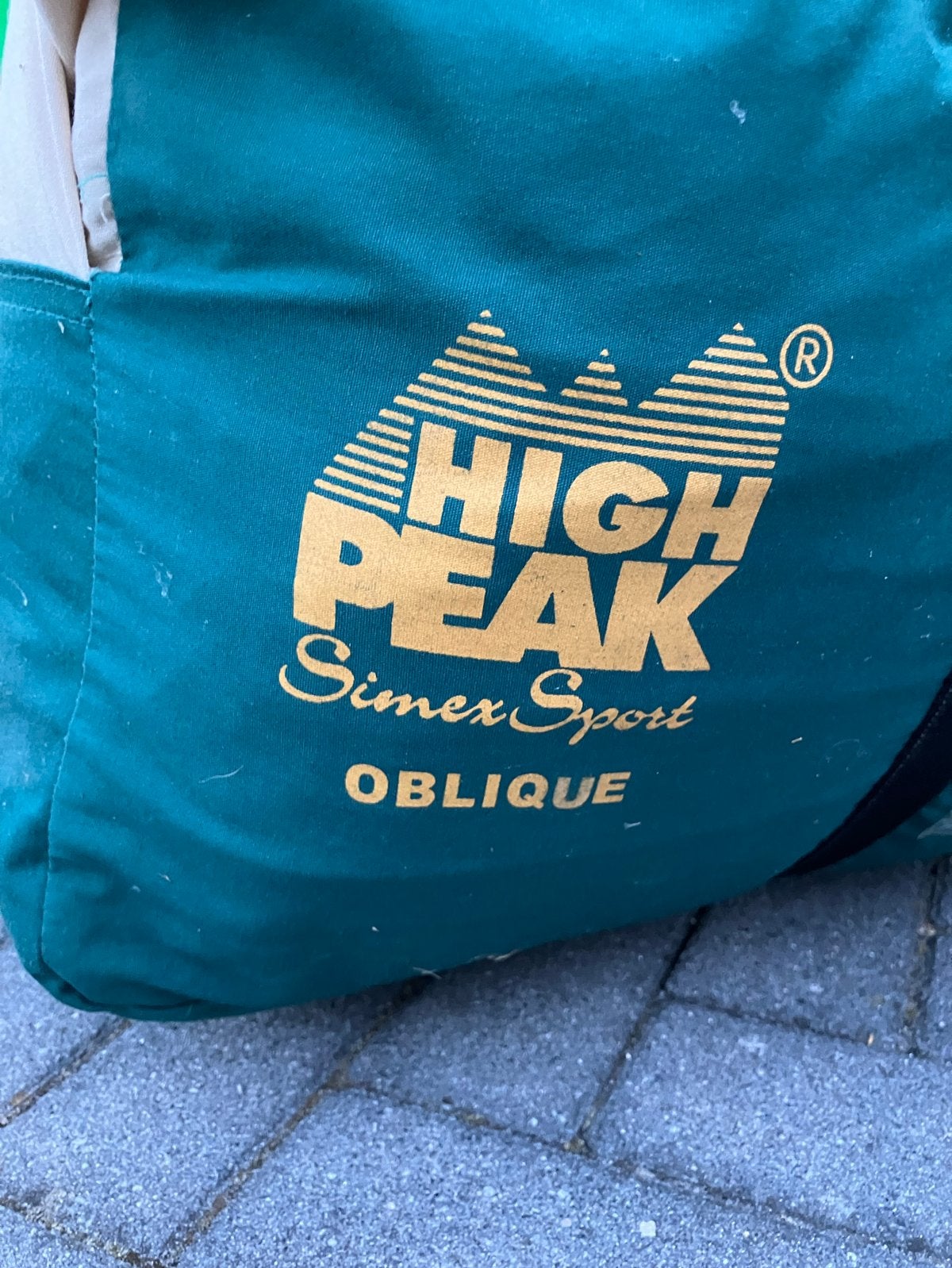 High Peak Simex Sport Oblique Tent, Caravans en Kamperen, Tenten, Ophalen of Verzenden, Gebruikt, Tot en met 4