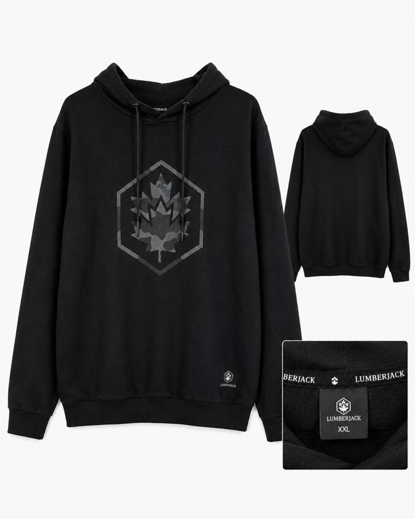 Lumberjack Zwarte Hoodie - Maat XXL, Lumberjack, Zwart, Overige maten, Ophalen of Verzenden