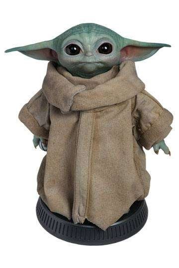 Star Wars Mandalorian Grogu Life-Size The Child Sideshow, Sideshow, Heo, Nieuw, Ophalen of Verzenden