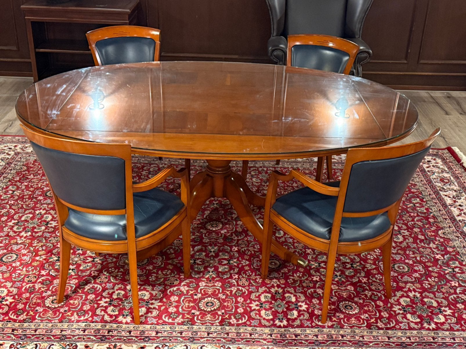 Klassieke vergadertafel (Heldense), 100 tot 150 cm, Klassiek, 200 cm of meer, Ophalen of Verzenden